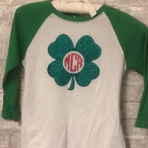 Monogrammed St Patrick's Day Shirt